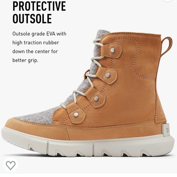 Sorel Women's Explorer II Joan Faux Fur Boot — Waterproof Suede Boots - Picture 4 of 12